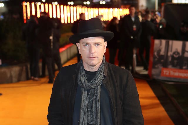 Ewan McGregor arriving at the world premiere of Trainspotting 2 at Cineworld in Edinburgh