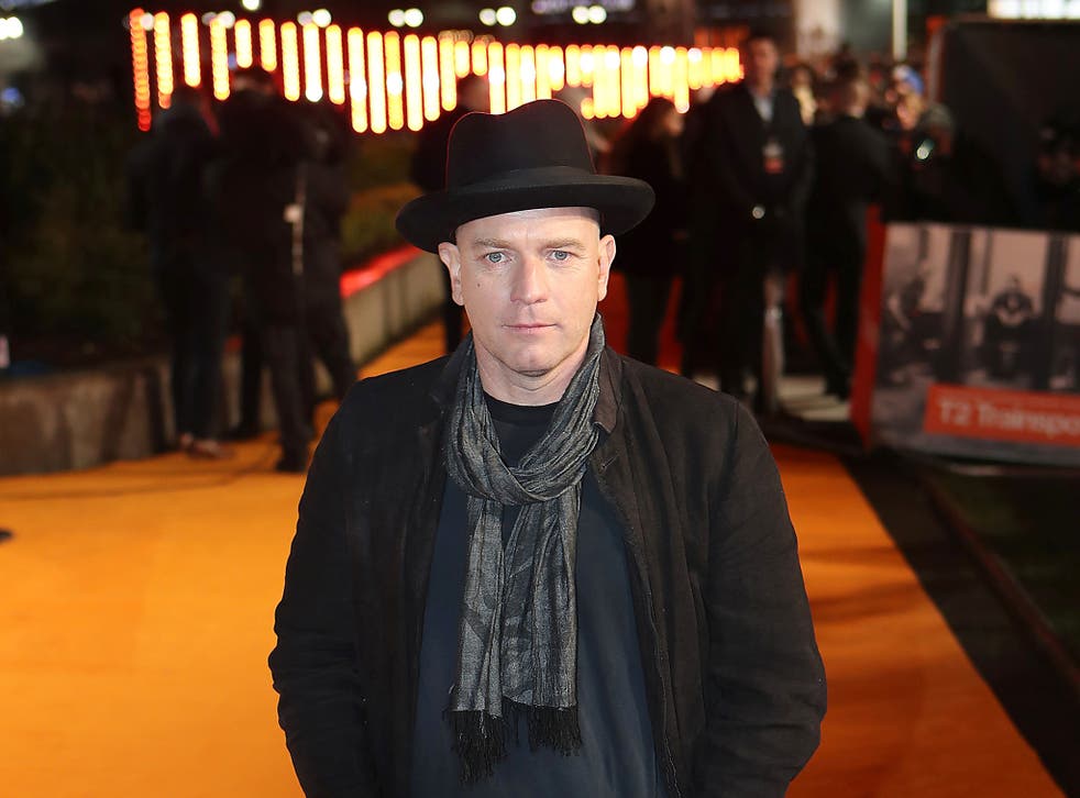 Ewan McGregor arriving at the world premiere of Trainspotting 2 at Cineworld in Edinburgh