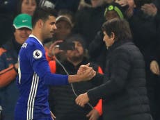 Conte insists Costa is staying at Chelsea - for now