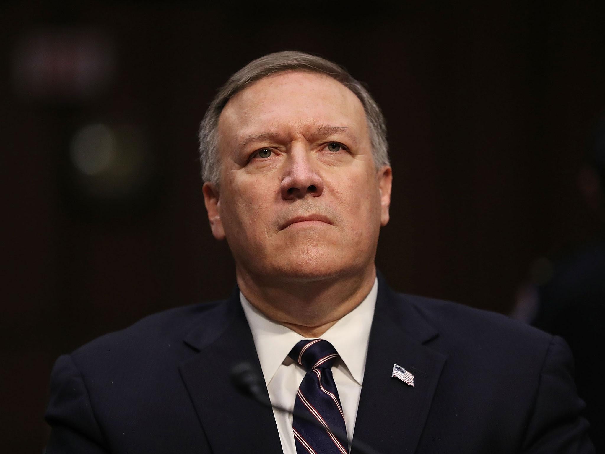 Mike Pompeo met a conspiracy theorist at the request of Donald Trump