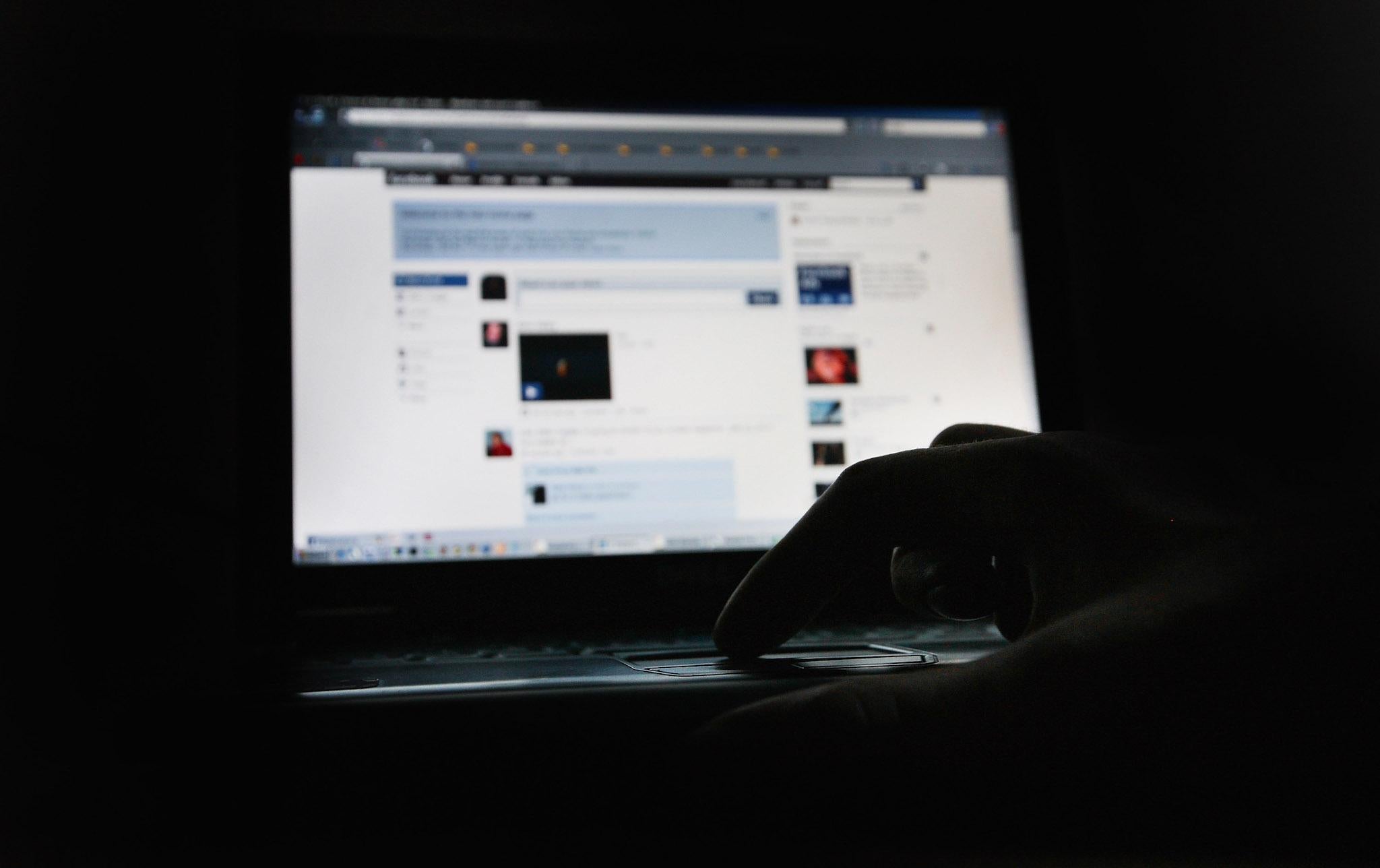 In this photo illustration the Social networking site Facebook is displayed on a laptop screen on March 25, 2009 in London, England