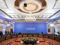 Syria peace talks begin in Kazakhstan with Russia taking centre stage