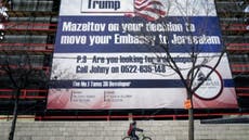What will happen if Trump moves the US embassy to Jerusalem?