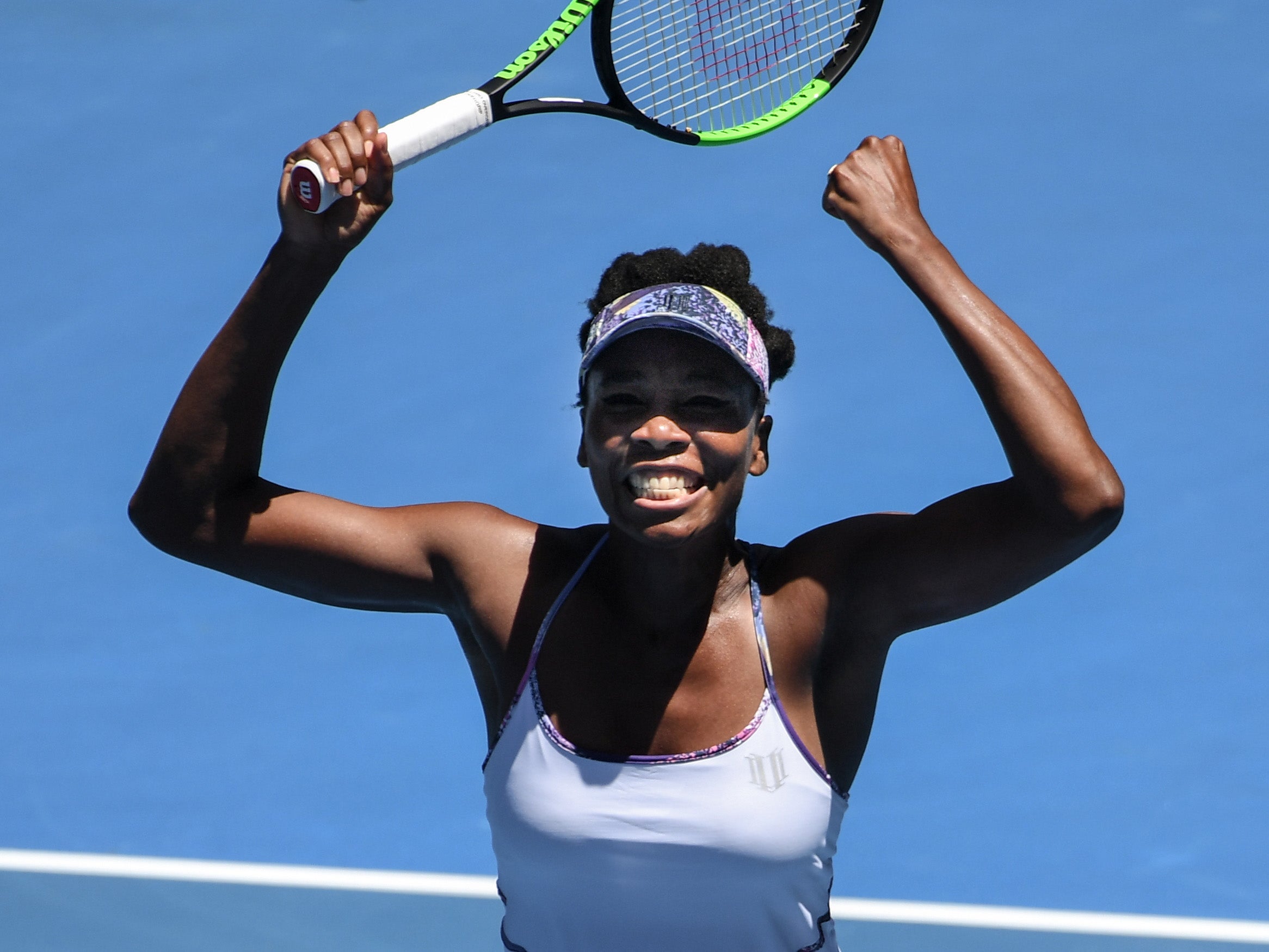 It is Venus' 21st Grand Slam semi-final