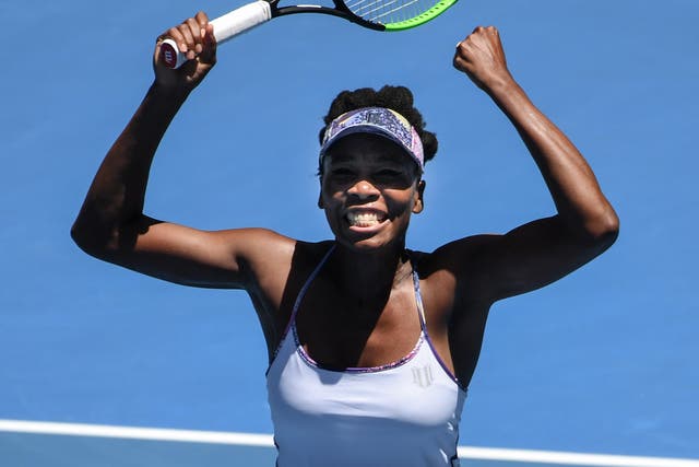 It is Venus' 21st Grand Slam semi-final