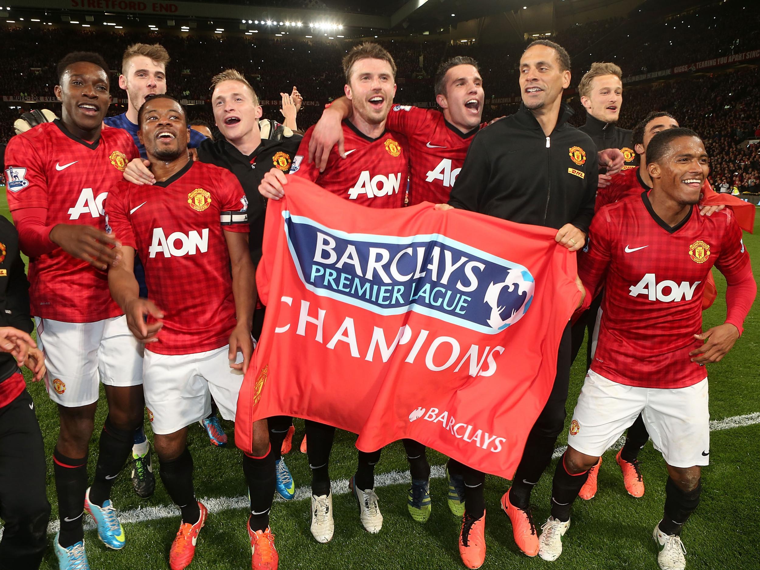 Manchester United's 2013 title win was inevitable from early on