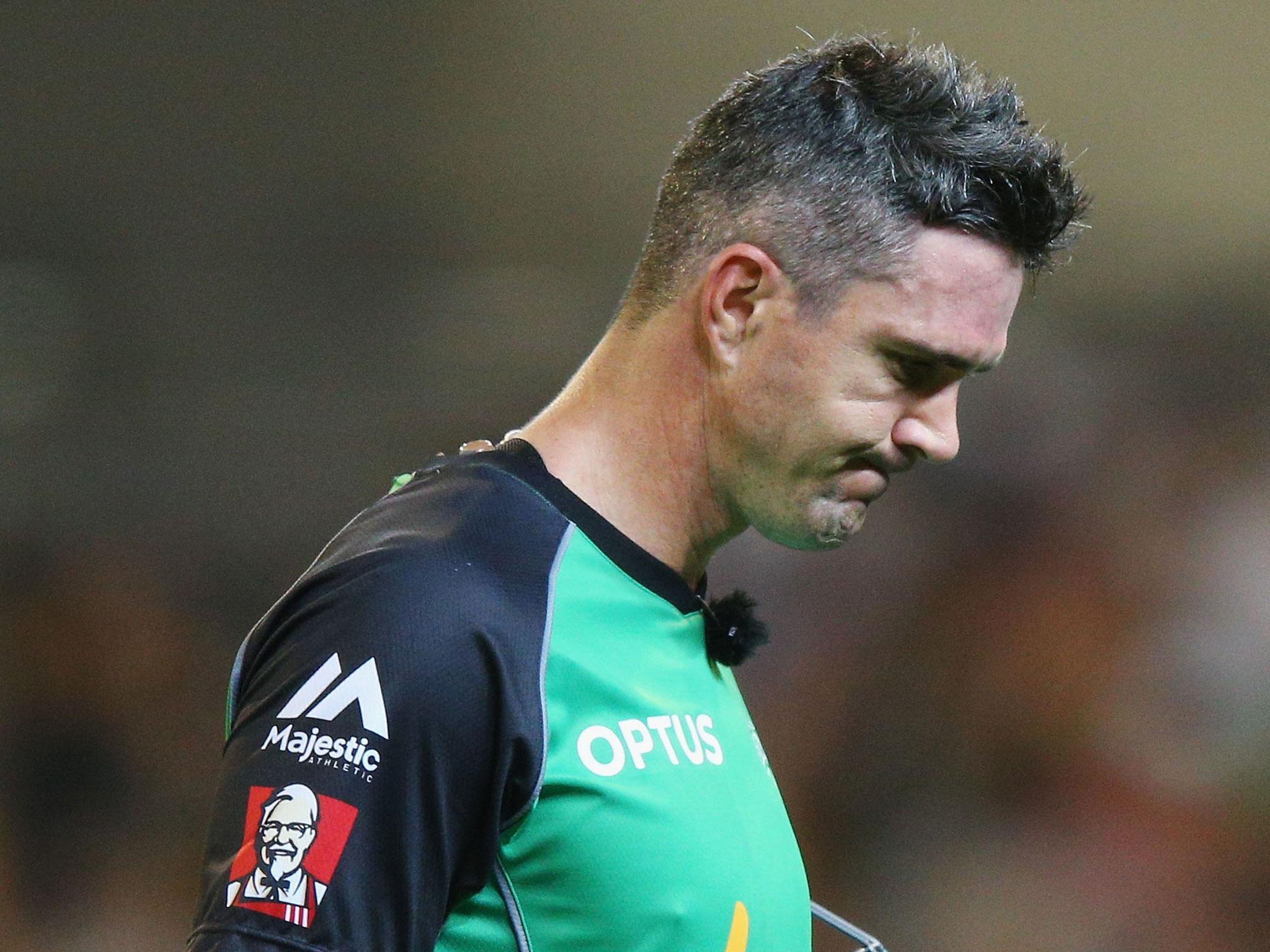 Pietersen was out for five as his Stars side were thrashed by seven wickets