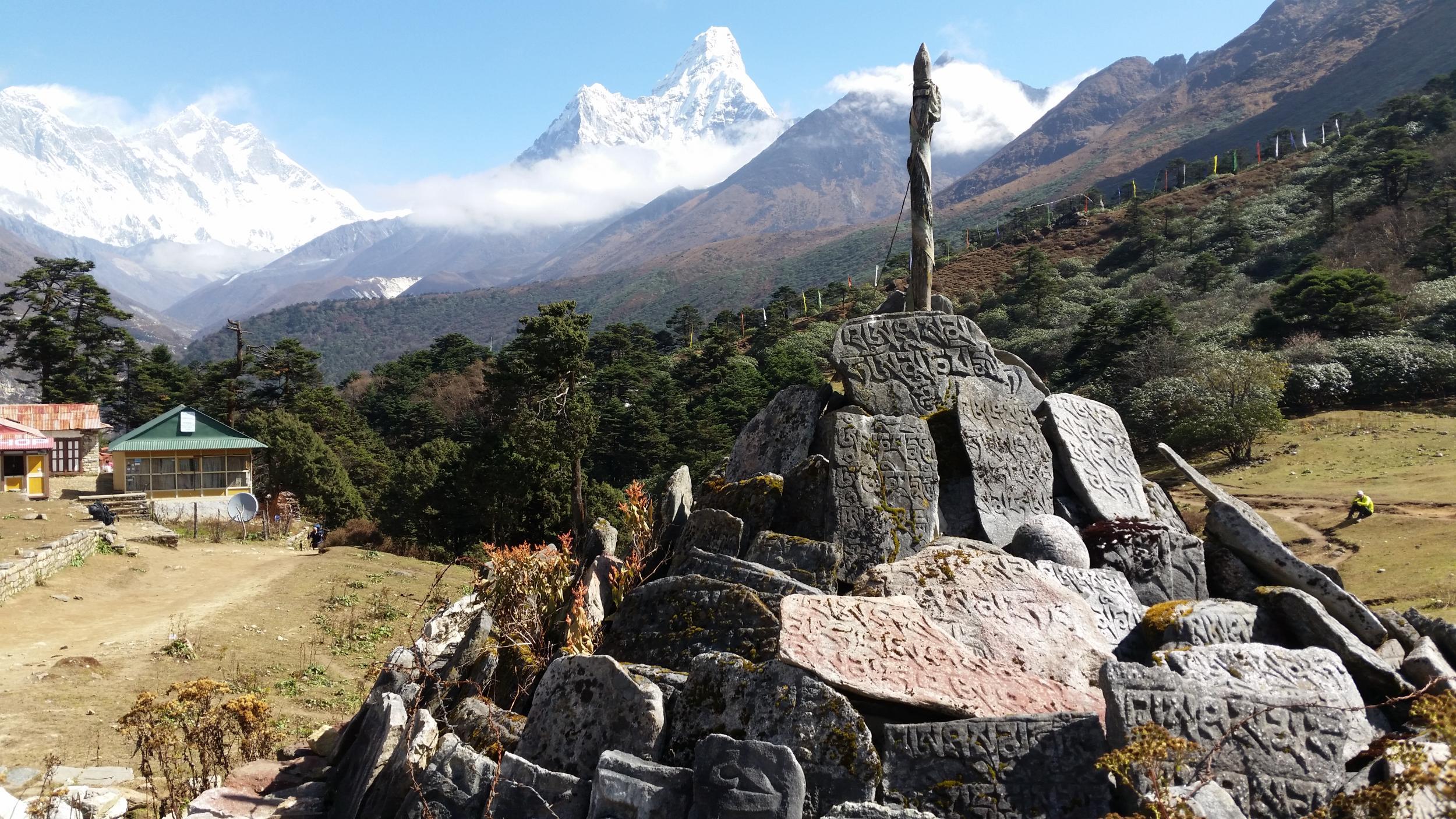 Nelson was evacuated from Tengboche