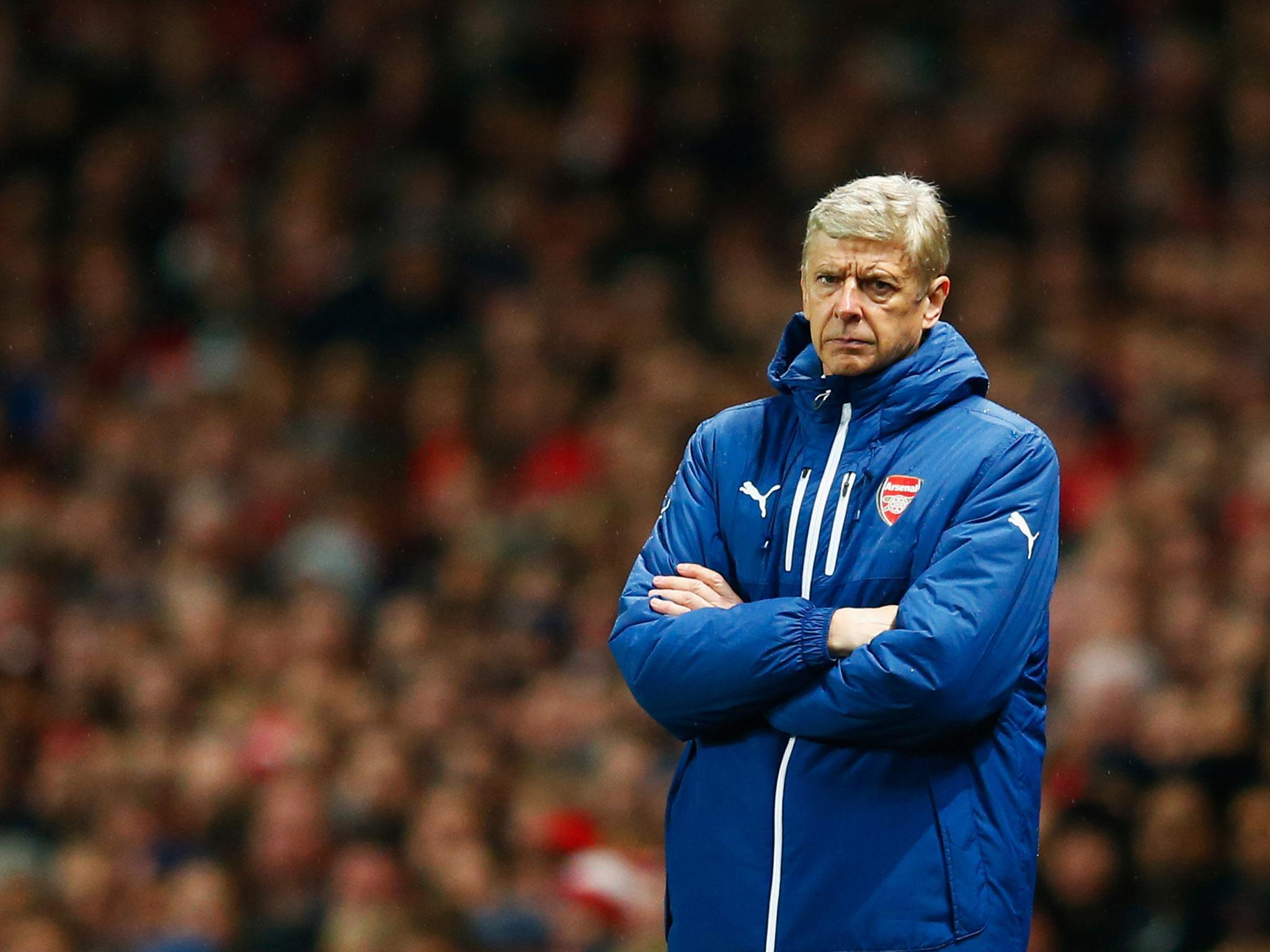 Wenger says he is happy with the current striking options at the club