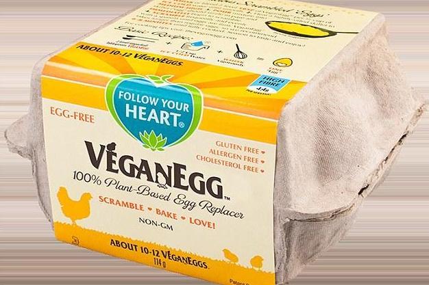 Holland & Barrett was one of the first shops to stock a pack of 'vegan eggs' made from algae