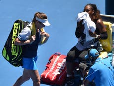 Konta finds imperious Williams a step too far in Australia
