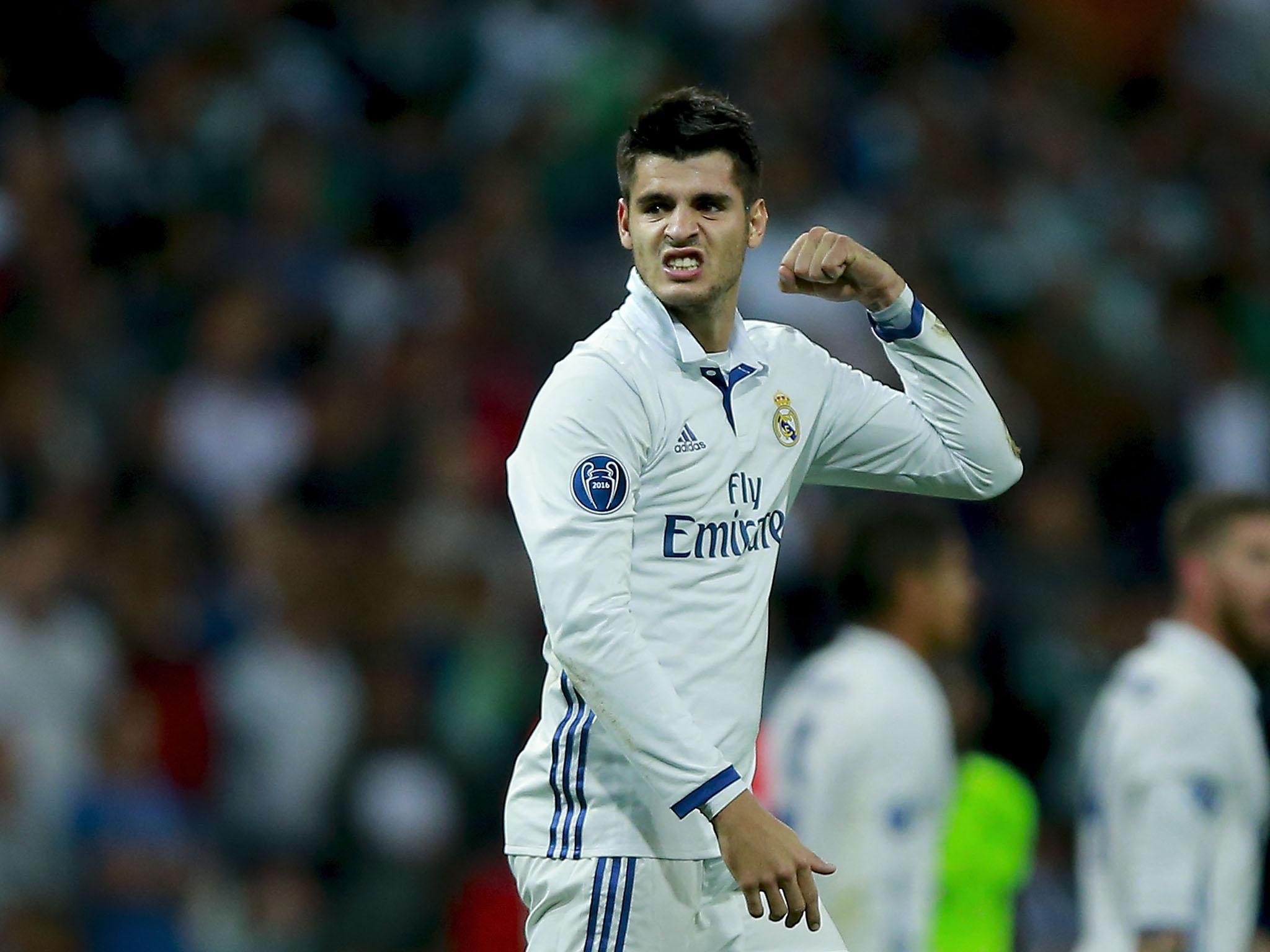 Morata has been frustrated by a lack of first-team action this year