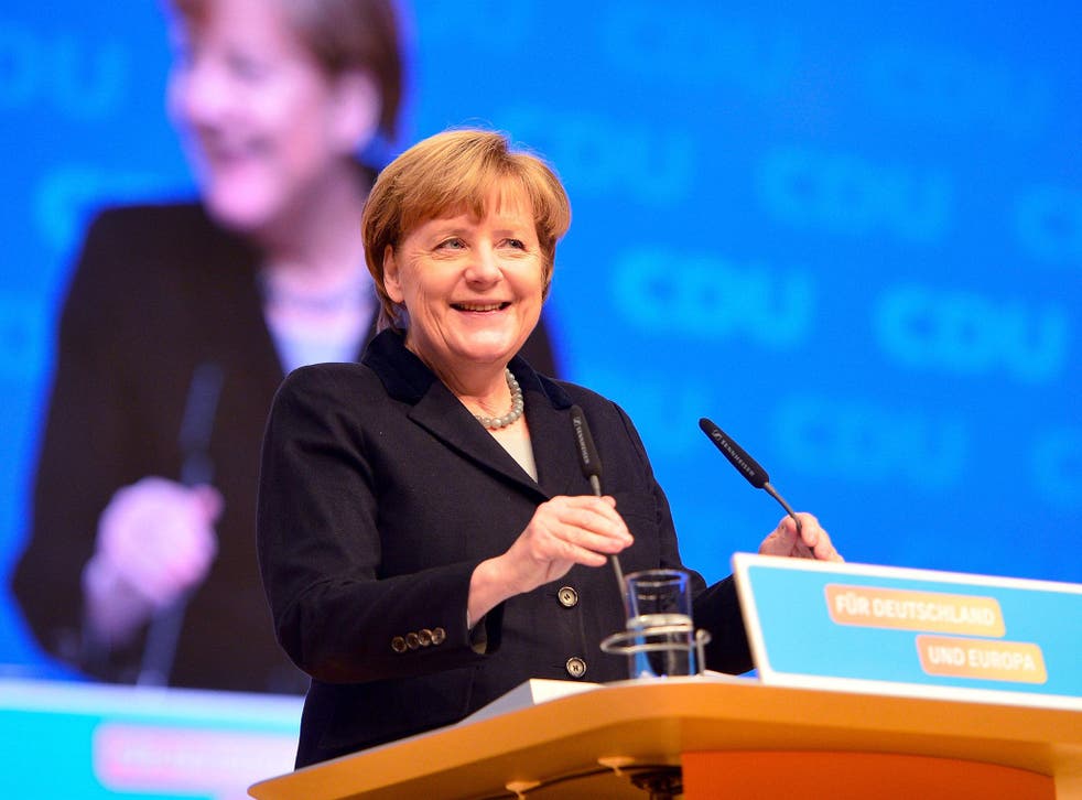 German Chancellor Angela Merkel warns of a 'crisis of reasoning'