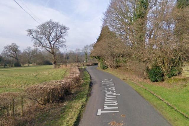 The trio were found dead in what is believed to be a farm cottage along Trumpets Hill Road between Reigate and the village of Betchworth