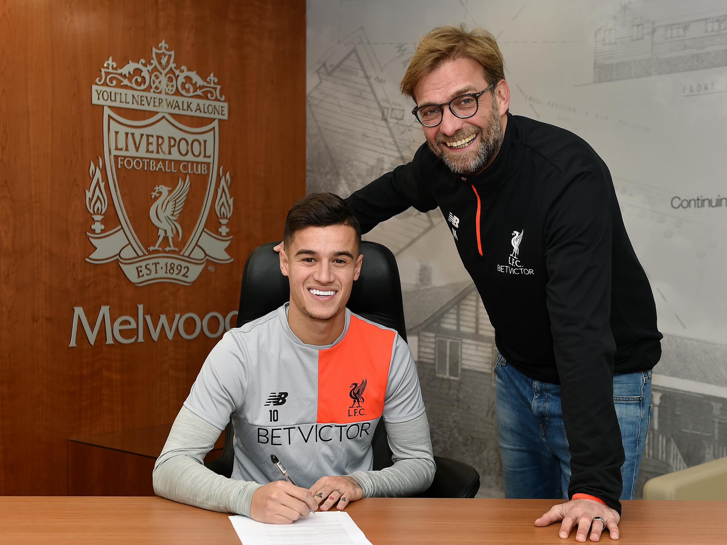 Coutinho becomes Liverpool's best-paid player