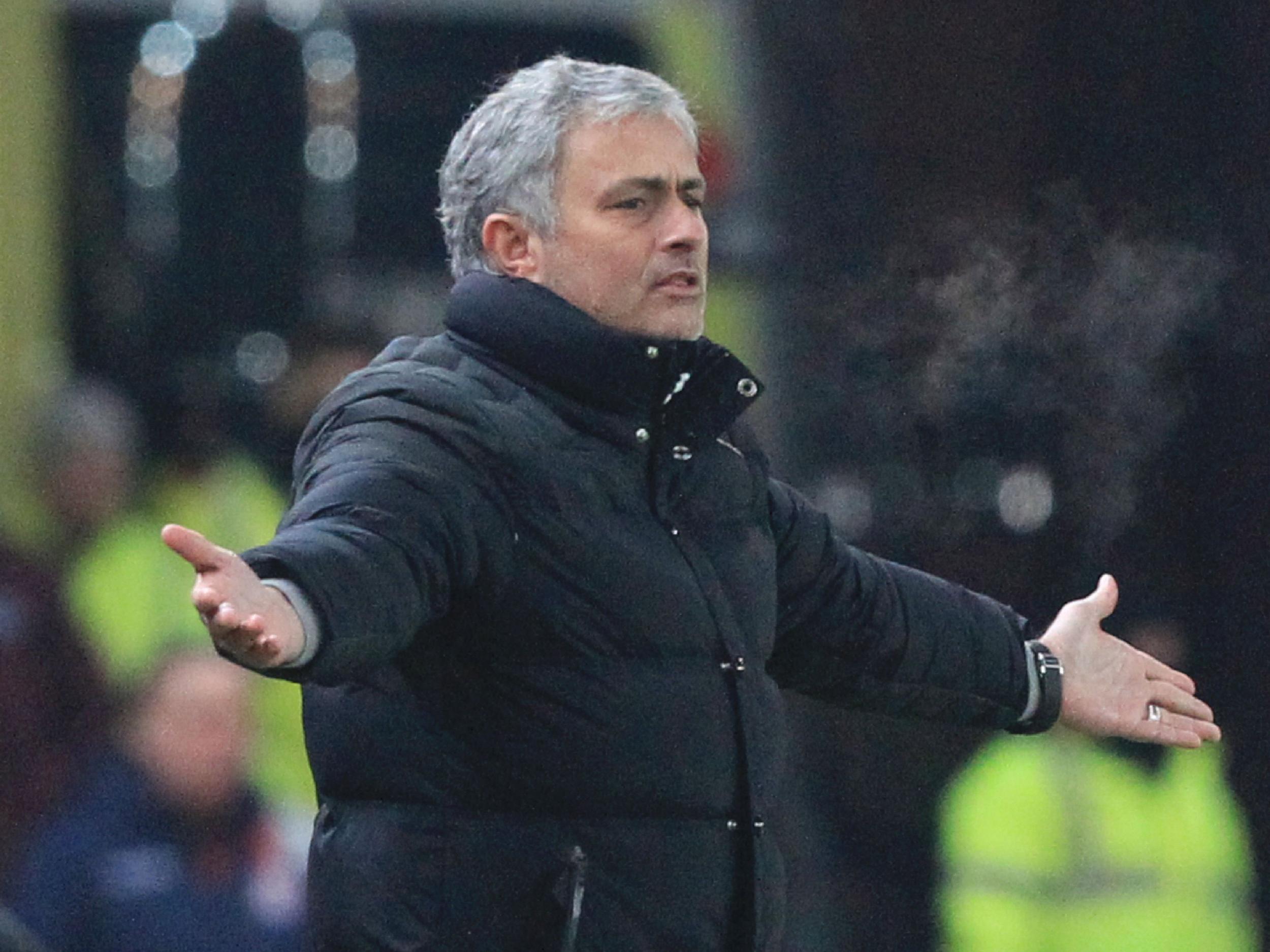 Mourinho thinks there could be a fixture pile-up at the end of the season
