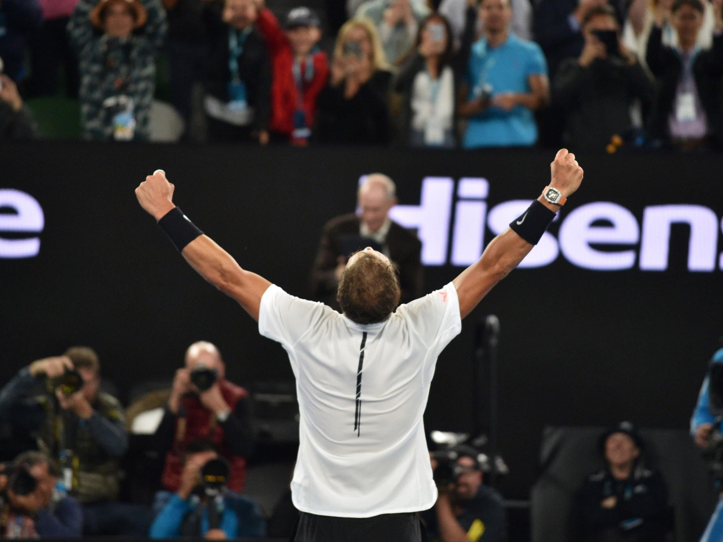 Nadal could set up an epic final against Roger Federer if both men win their semis