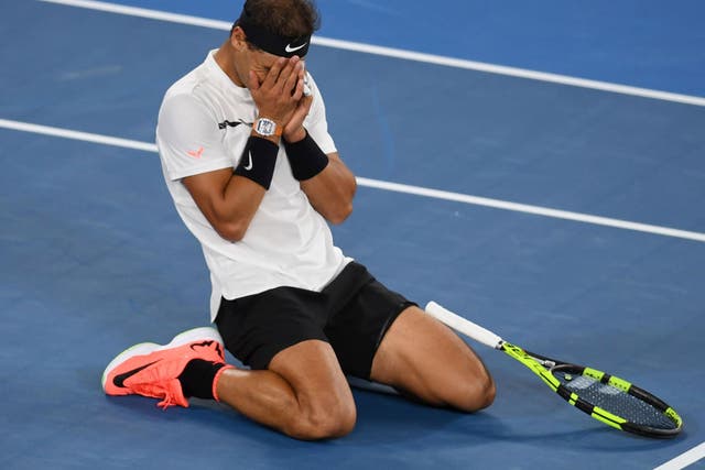 Nadal is only two wins away from a 15th Grand Slam title