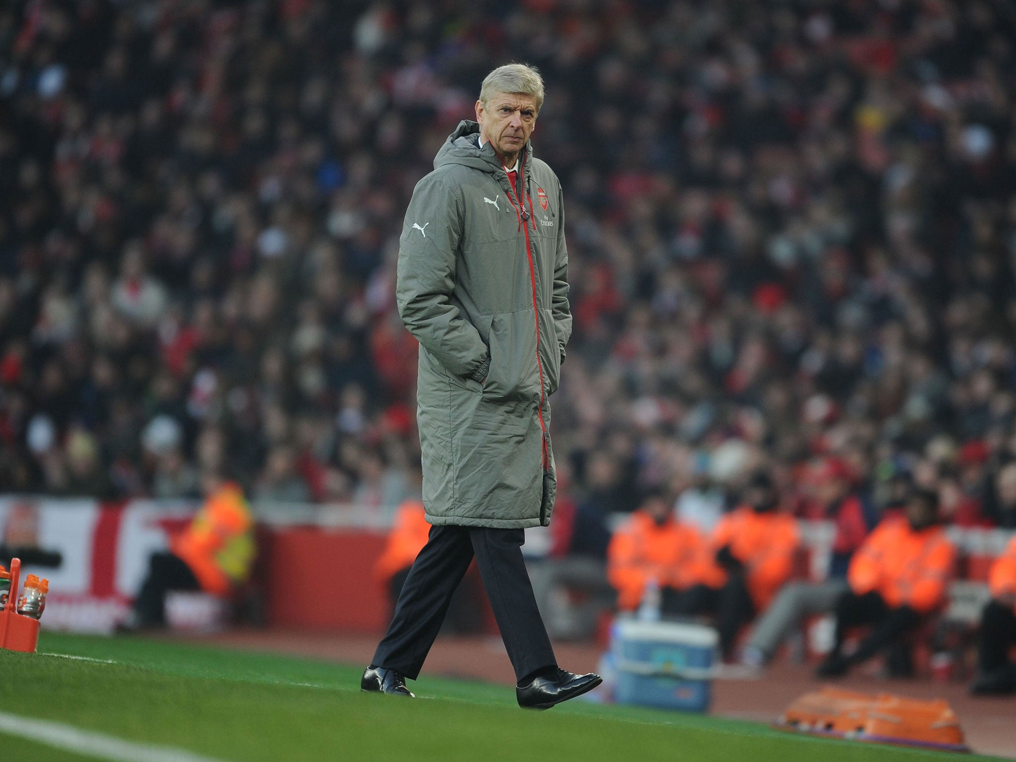 Despite admitting he was 'surprised' by the red card, Wenger revealed he won't be contesting the FA's subsequent charge of 'improper conduct'