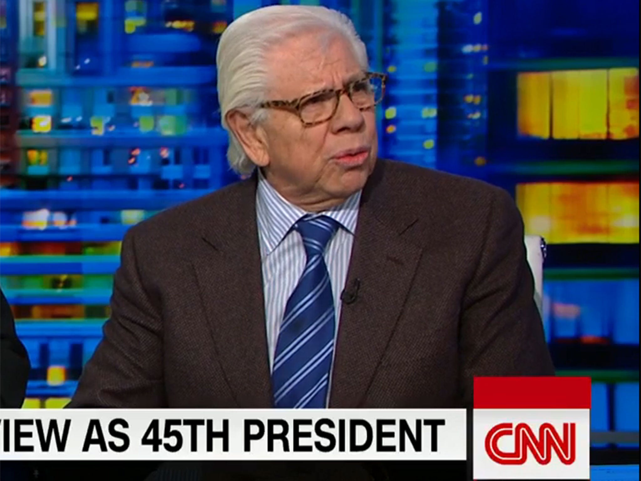 Carl Bernstein told CNN he believes the Trump administration is involved in a 'cover-up'