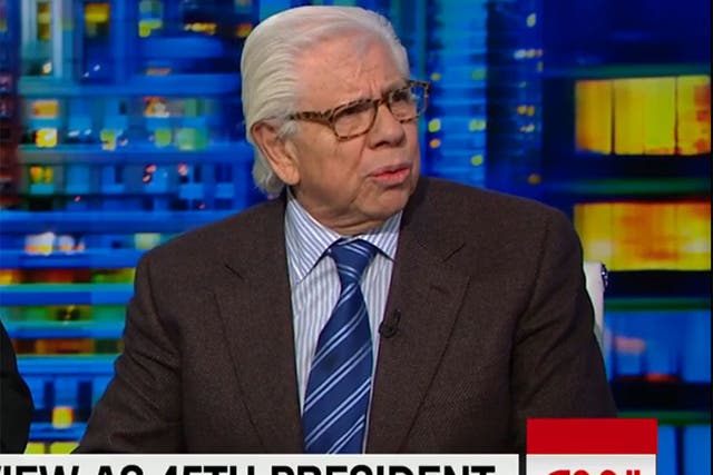 Carl Bernstein told CNN he believes the Trump administration is involved in a 'cover-up'