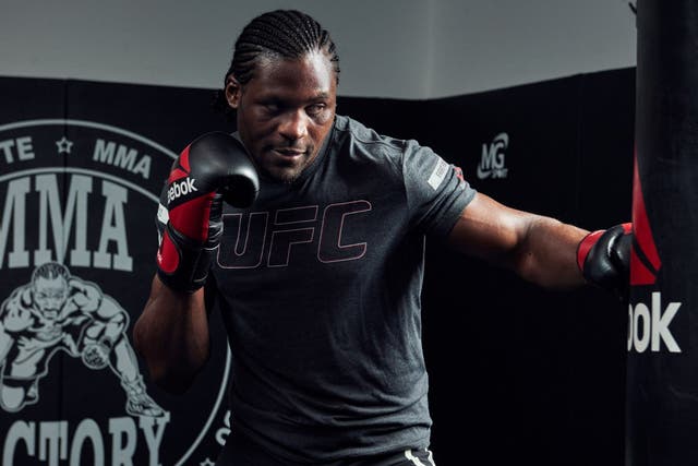 Francis Ngannou is one of France's emerging mixed-martial-arts talents