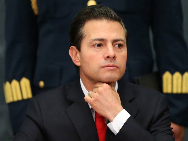 Mexico's President Enrique Pena Nieto