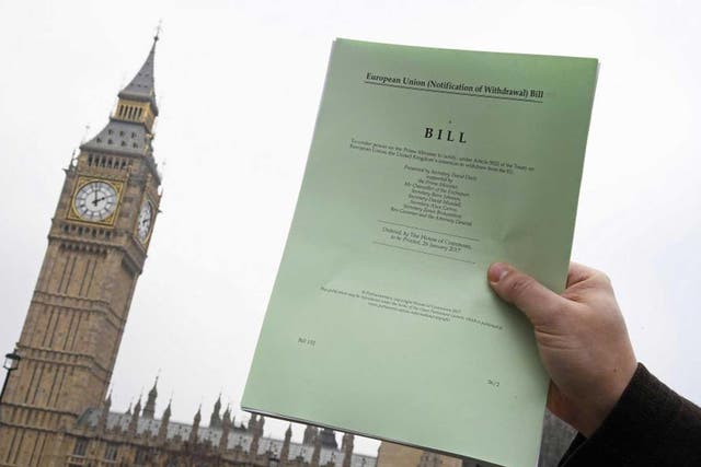 The strikingly short Bill was met with protest from angry Labour MPs
