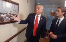 Trump's White House tour set to Spinal Tap is glorious