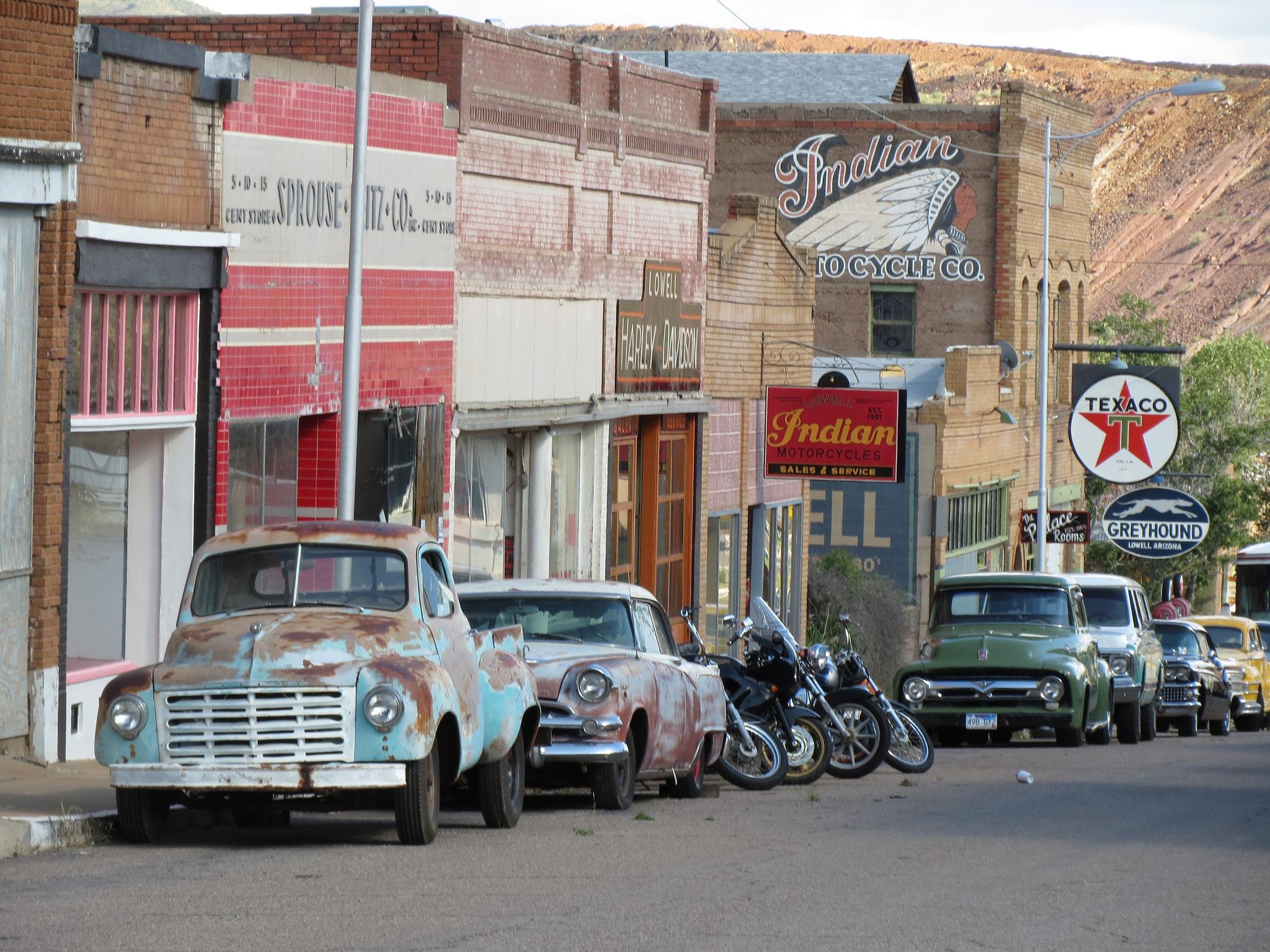 Lowell district of Bisbee