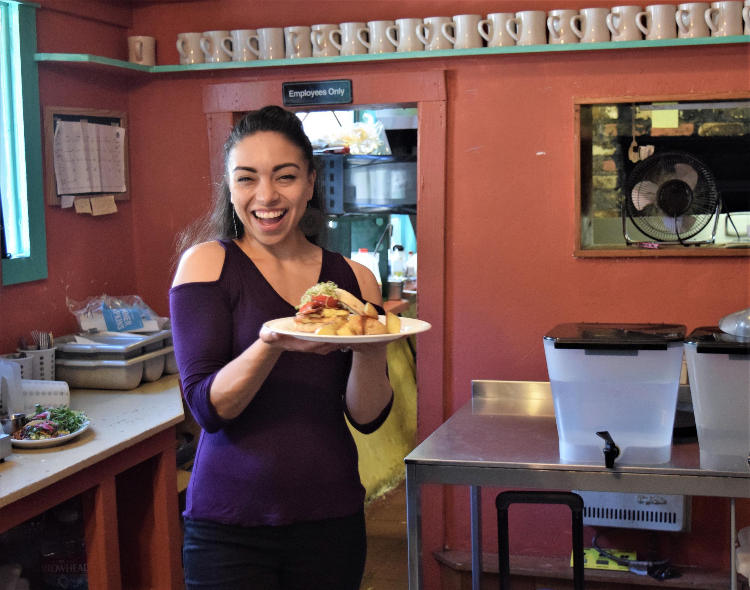 Service with a smile at Ana’s Seasonal Kitchen