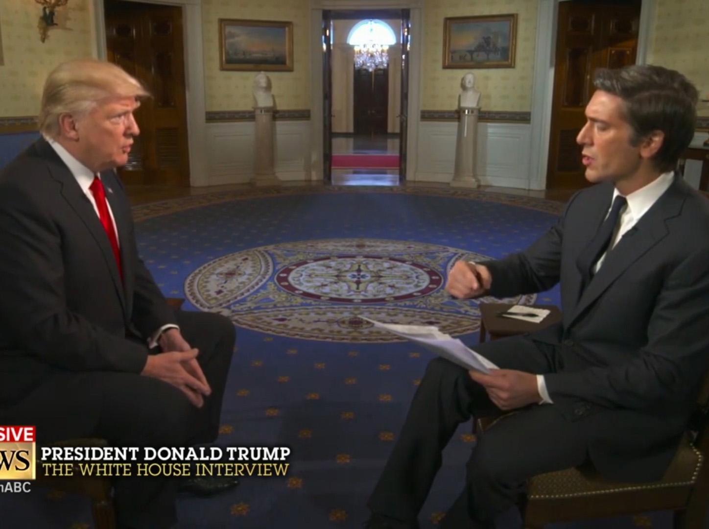 The Five Most Revealing Moments From Donald Trump's First Interviews As ...