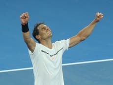 Nadal to face old rival Federer in Australian Open final