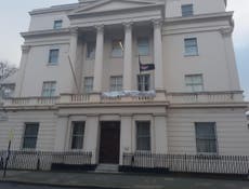 Anarchist squatters take over £15m London mansion owned by Russian billionaire