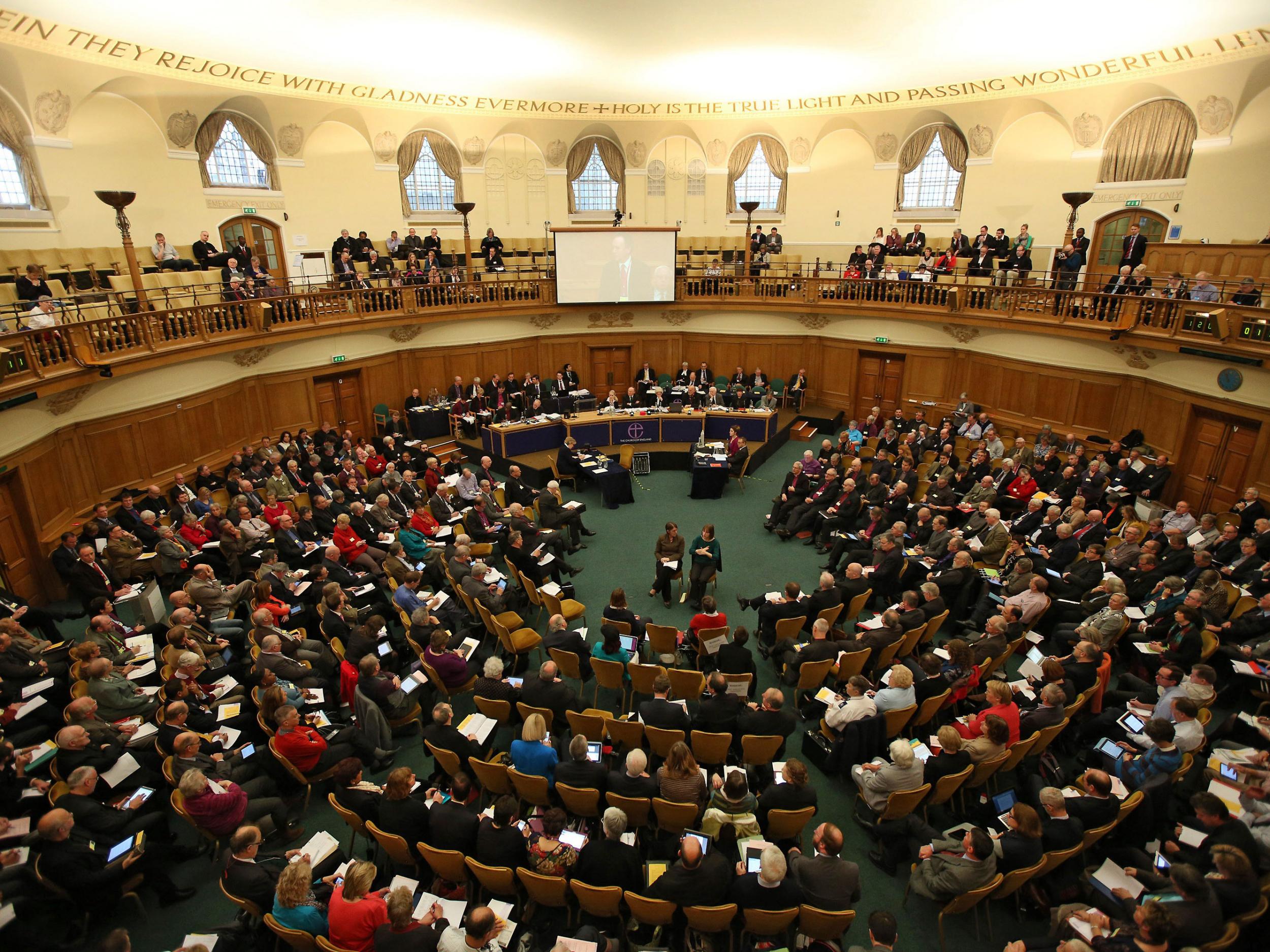 The CoE General Synod met on Saturday