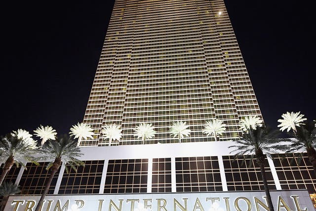 A night inside the Trump International Hotel, Las Vegas, is far from cheap