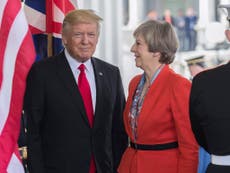 May says she is not concerned about Trump’s mental state