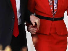 Trump holding May’s hand was ‘chivalrous gesture’, Downing Street says