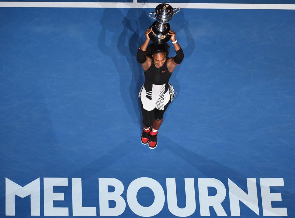 Serena beat Steffi Graf's record of 22 Grand Slams with victory in Melbourne