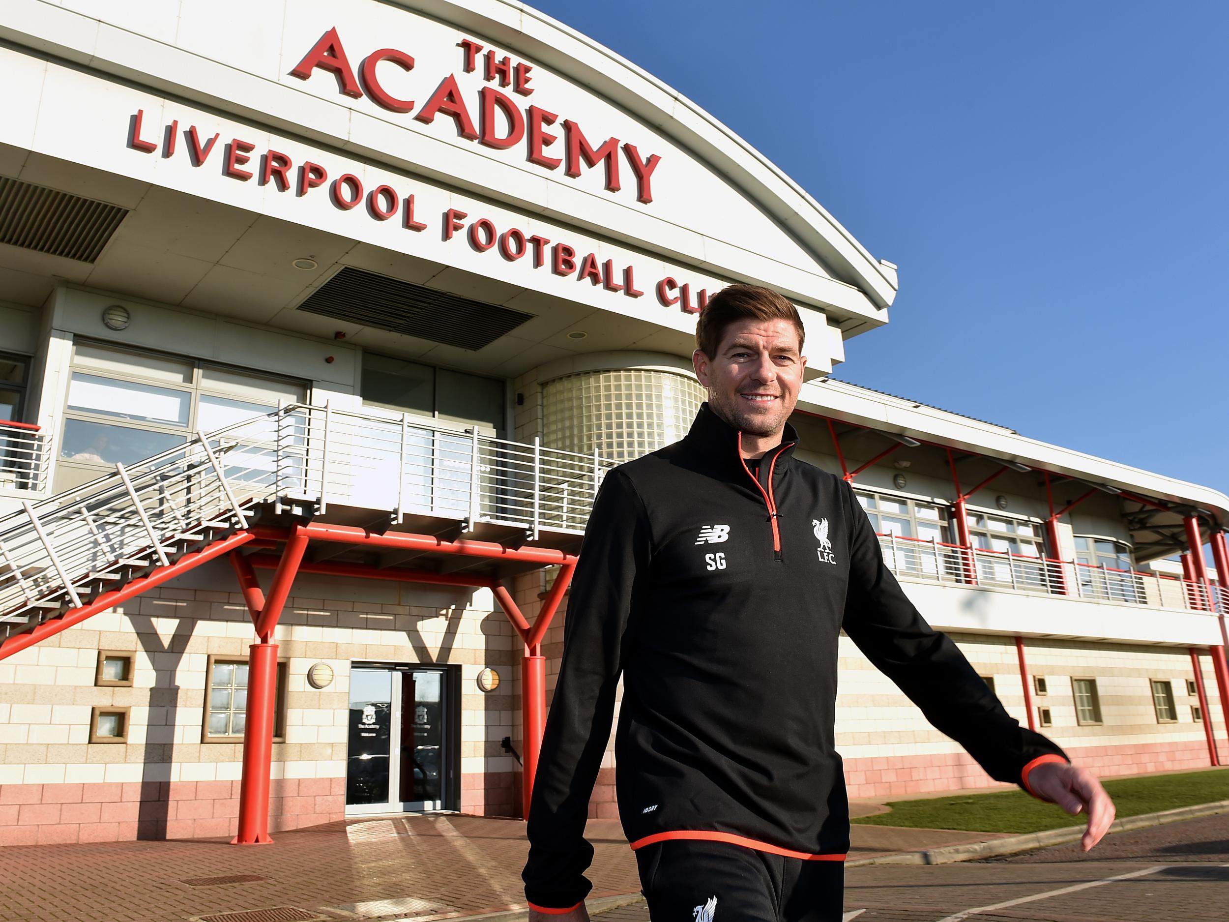 Gerrard is hoping to take charge of his own youth team for next season