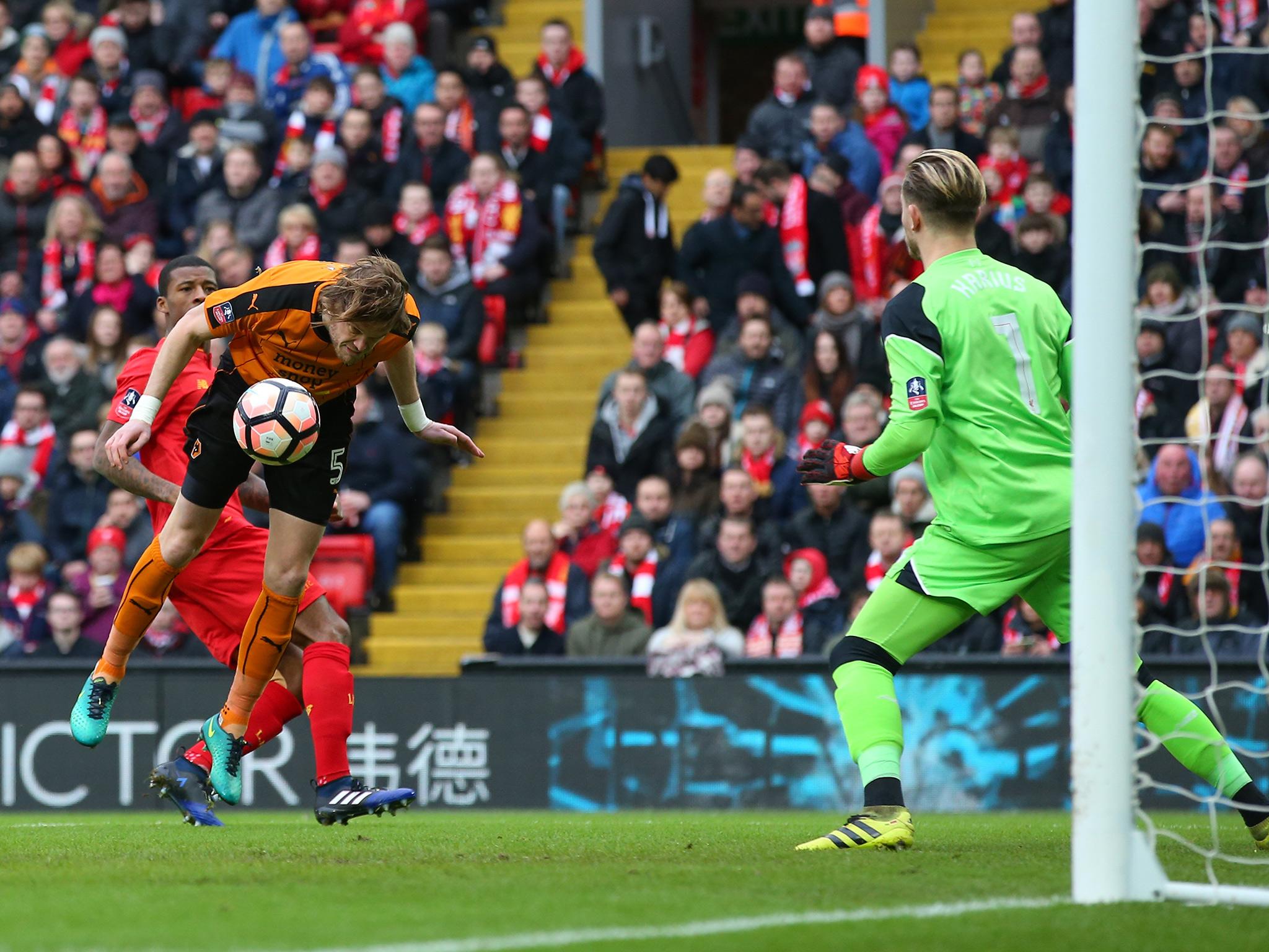 Loris Karius came in for Mignolet but was then dropped for a run of errors (Getty)