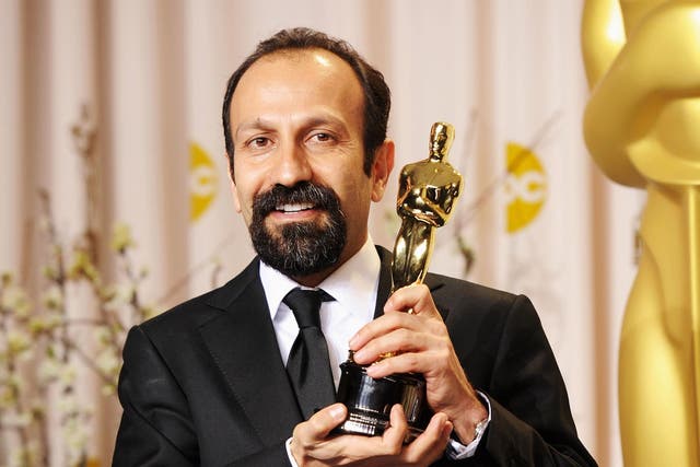 Filmmaker Asghar Farhadi wins Best Foreign Film Award for A Separation in 2012