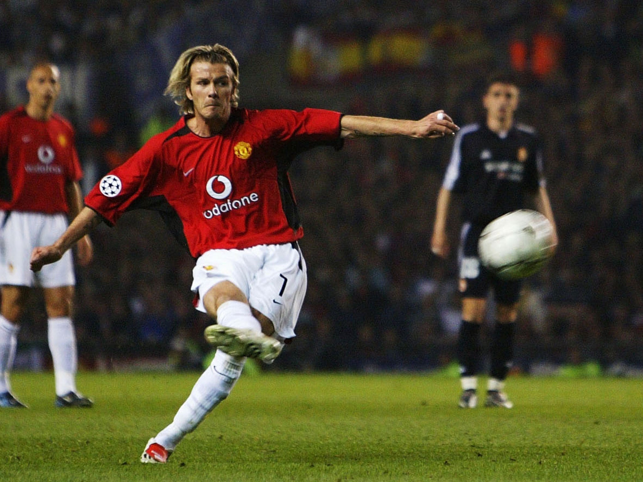 Beckham as a United player