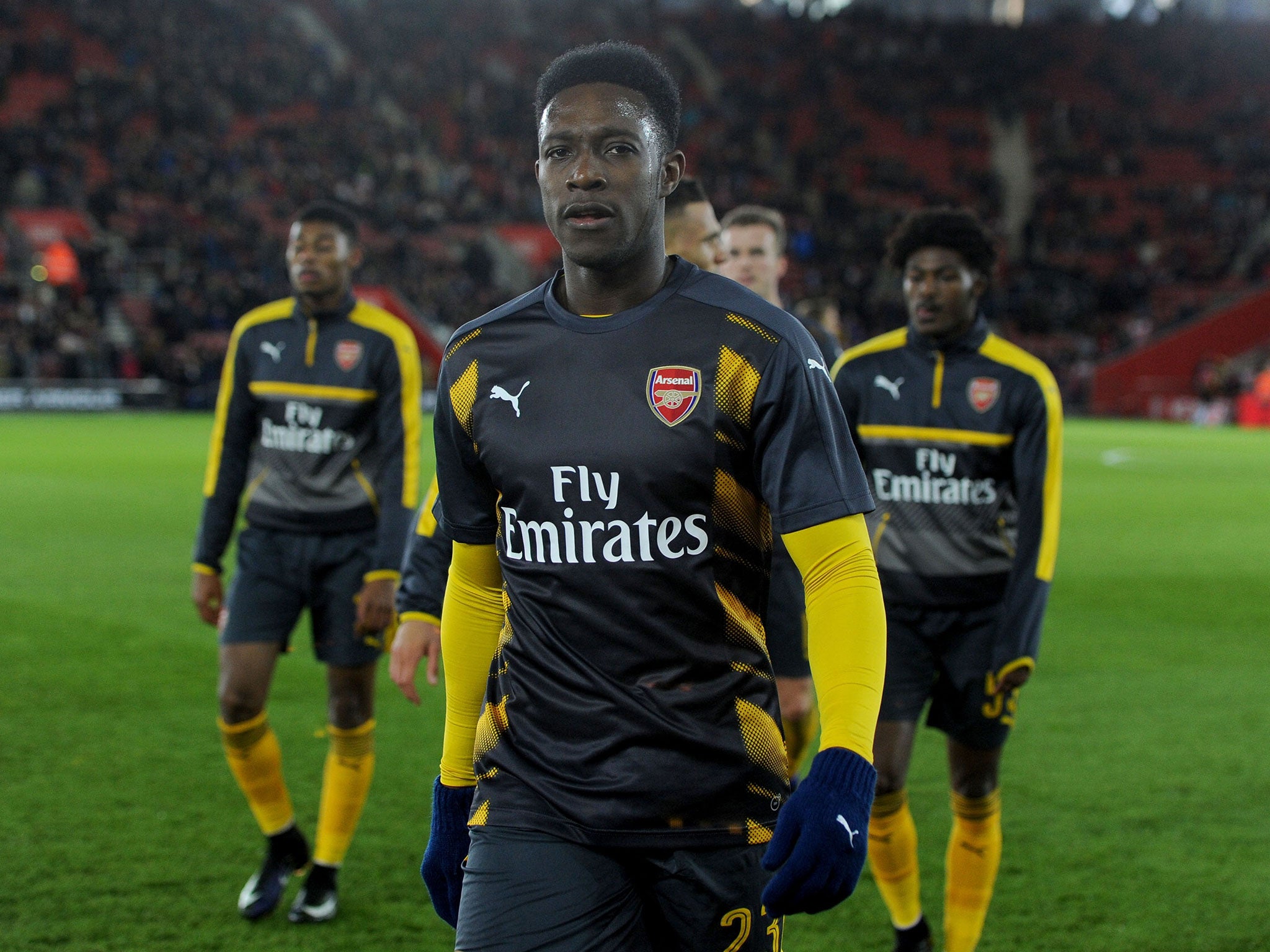 Danny Welbeck is back in action for Arsenal