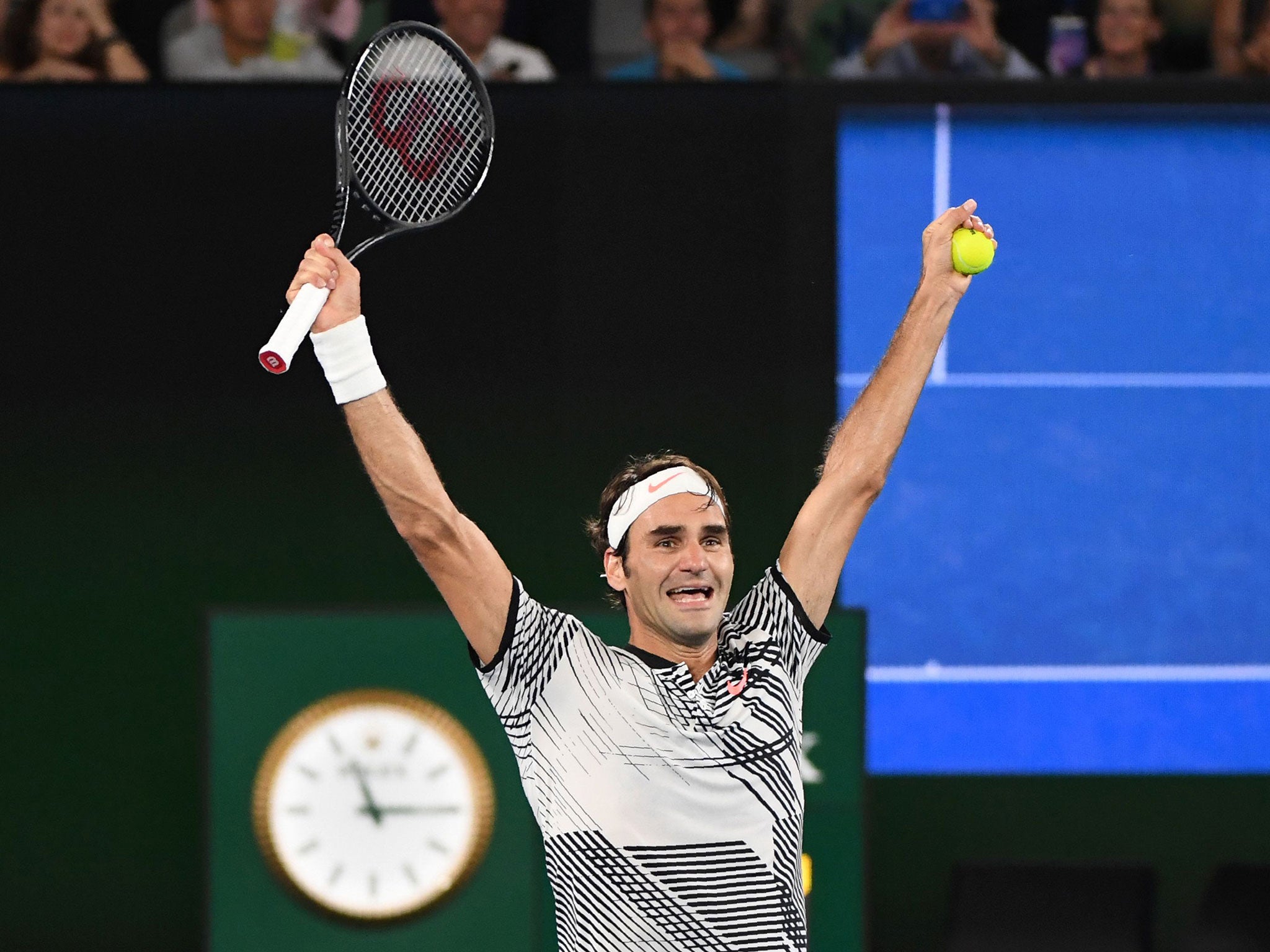 Quizás ley Alargar Roger Federer beats Rafael Nadal in five-set thriller to win Australian Open  and claim 18th Grand Slam title | The Independent | The Independent
