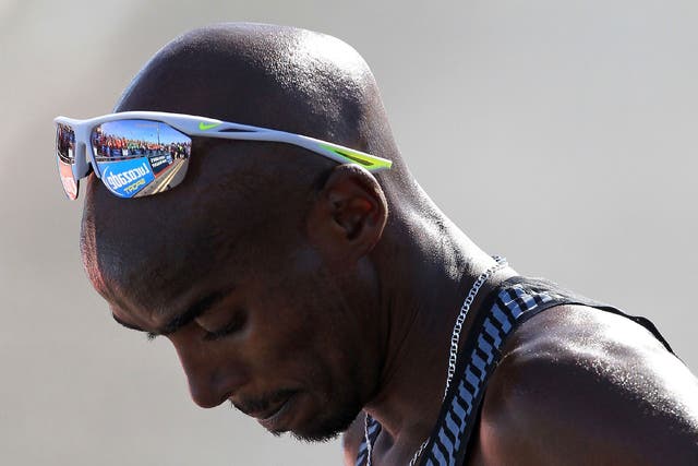Mo Farah has once again been forced deny claims he has doped
