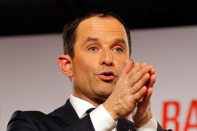 Benoit Hamon is the favourite in the French socialist party's primaries for the presidential race