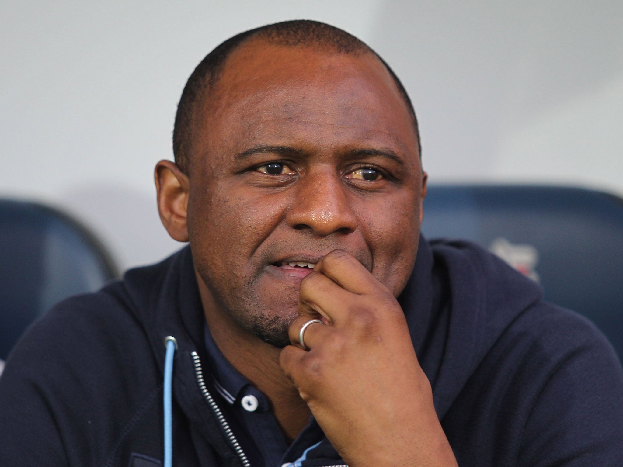 Lauren praised Patrick Vieira for his managerial approach