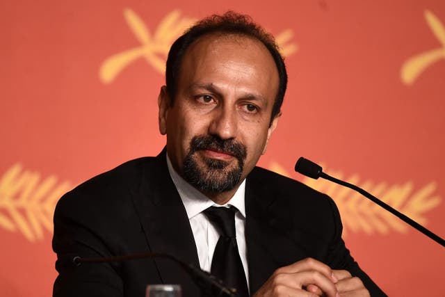 Scriptwriter Asghar Farhadi, winner of the award for Best Script for the movie The Salesman, attends the Palme D'Or Winner Press Conference during the 69th annual Cannes Film Festival at the Palais des Festivals on May 22, 2016 in Cannes, France.