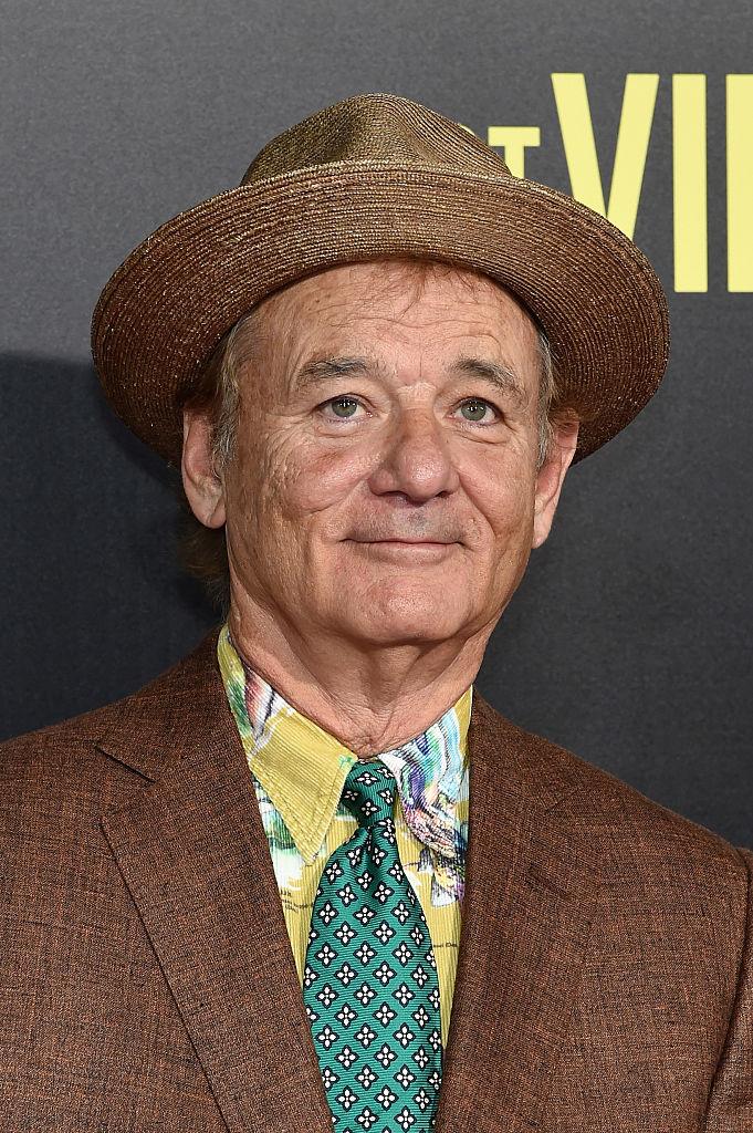 Bill Murray likes to drink his champagne in a pint glass with plenty of ice